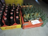 2 Cases of Classic COCACOLA Glass Bottles - One Case is Full