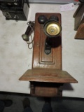 Antique Wall Mount Telephone by the Swedish Amercian Phone Co.