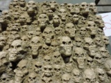 Wall of Skulls Placard - Resin