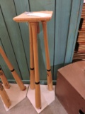 BASEBALL THEMED TABLE / STAND -- Approx. 32