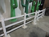 Set of 3 Sections of Free-Standing Fence / Each 76