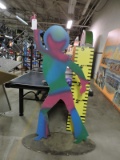 Dancing Silouette Cut-Out on Stand / Approx. 72