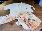 2 Complete Japanese Ceremonial Kimono Sets
