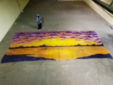 Sunset Over Lake' Backdrop - 29' Wide X 11' 9