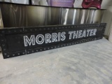 MORRIS THEATER ' -- Illuminated Sign / Center Can Be Changed