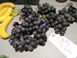 FIVE BUNCHES OF PROP GRAPES