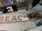 Pair of 'POINTING SIGNS' - Large one is 42