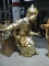 MASANI - Gold Leaf / Religious Statue / Approx 21