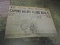 AL CAPONE Vintage Newspaper - Giant Wall Hanging