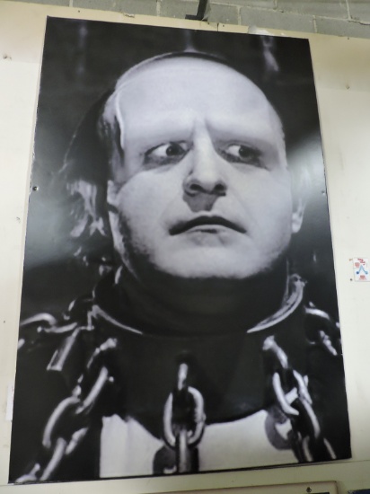 Giant Black & White PETER BOYLE in YOUNG FRANKENSTEIN