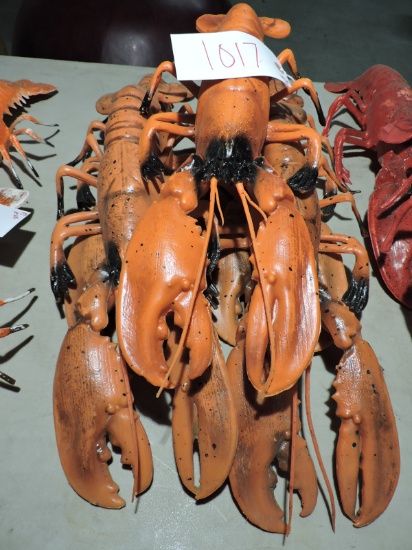 Lot of 5 Prop Lobsters / Appro 20" Long