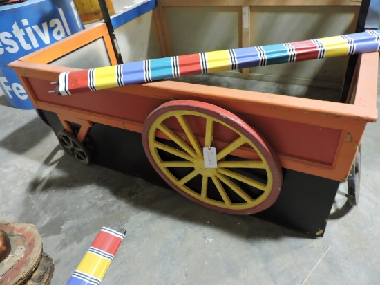 Carnival / Circus Wagon Themed Booth / 3-Sided