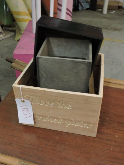 Set of 5 Random Wooden Boxes