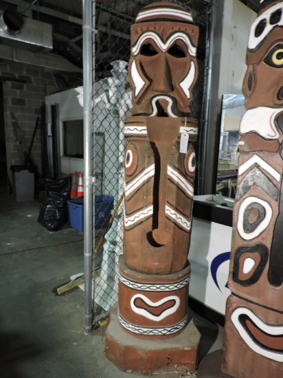Pacific Island Style TIKI STATUE
