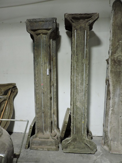 Theatrical Prop Molds - 2 Different Columns - 9 Feet - See Photos