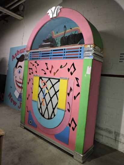 GIANT FAUX JUKE BOX - ILLUMINATED PROP