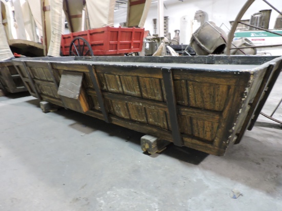 Western Style Wagon Serving Cart - No Wheels