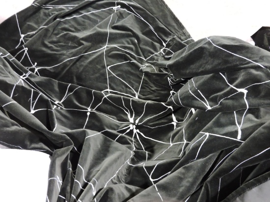 5 Large Bolts of Material - Spider Web / Fabric