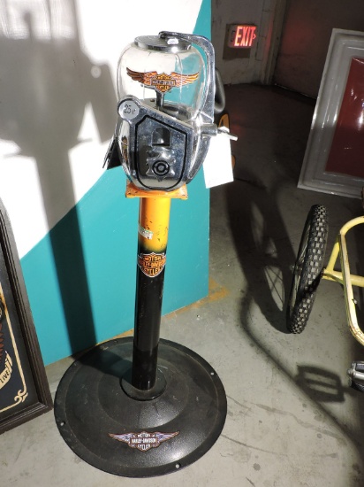 HARLEY DAVIDSON Branded Gumball Machine / Free-Standing