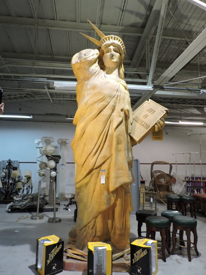 GIANT STATUE OF LIBERTY - Just Over 13 Feet Tall