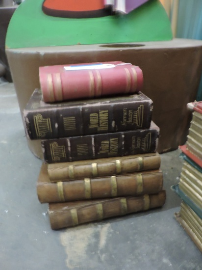 STACK OF FAUX BOOKS - PROP / Total of 5 Books