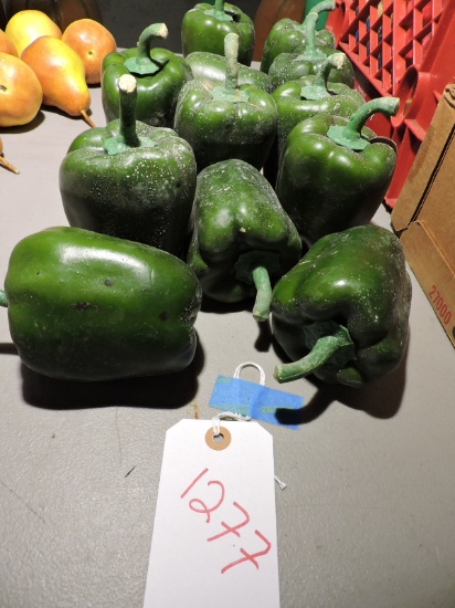 LOT of GREEN PEPPER PROPS - 12