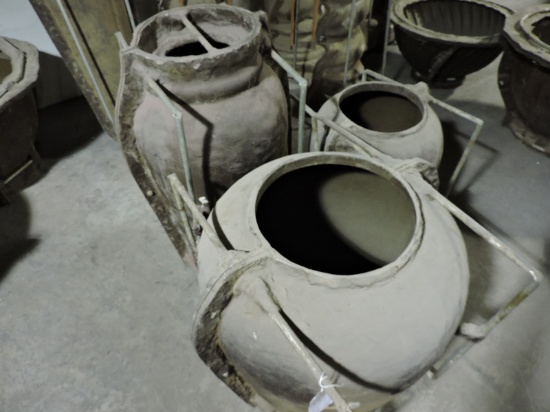 Theatrical Prop Molds - Group of 3 Vases - See Photos