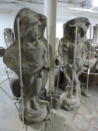 Theatrical Prop Molds - Pair of Shakespearean Characters