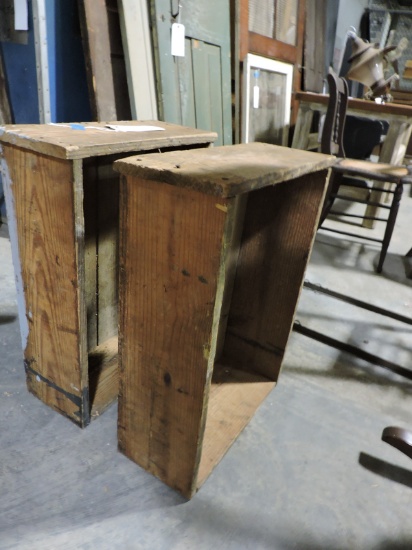 Pair of RUSTIC / PRIMATIVE Furniture Drawers