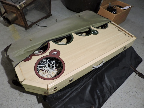 BEAN BAG TOSS GAME (in case) - Eddie Bauer Brand