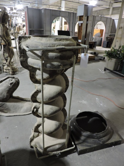 Theatrical Prop Mold - Ornate, Spiral Column - See Photos