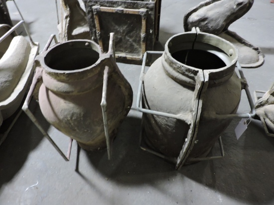 Theatrical Prop Molds - Pair of Vases - See Photos