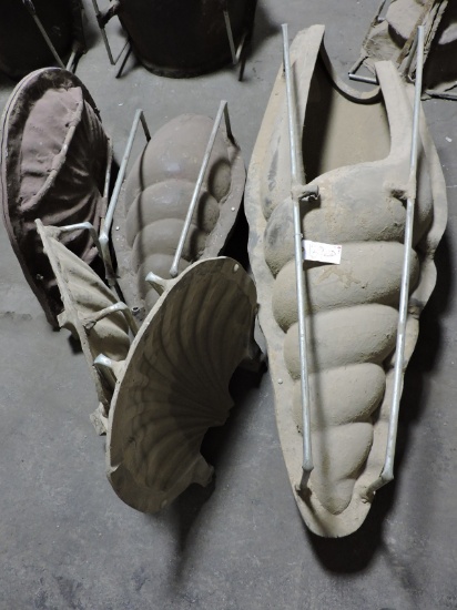 Theatrical Prop Molds - Group of Sea Shell Molds - See Photos