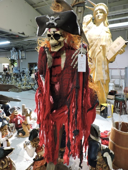 Skeleton Pirate Decoration / Top Half