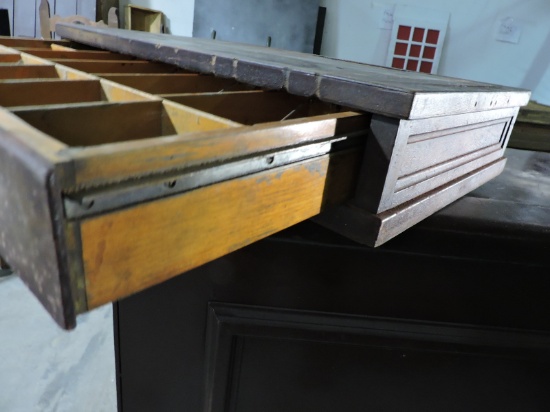 Antique Cash Drawer / 25" X16"