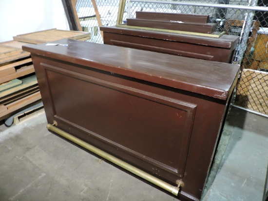 Form Bar with Front & Rear PLUS Tiered Liquor Bottle Display