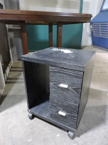 Rolling PC Tower Holder with Drawers.