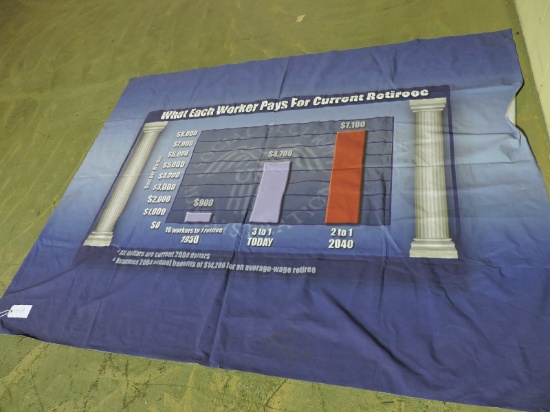 Pair of Banners from the 2000 RNC Convention in Philadelphia