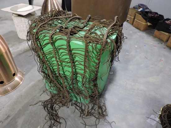 Woven Suede / Raw Hide Pieces - See Photos