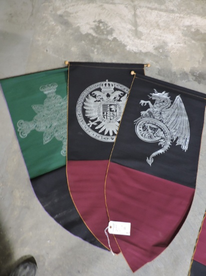 Lot of 3 Hanging Banners / 45" Long X 23" Wide