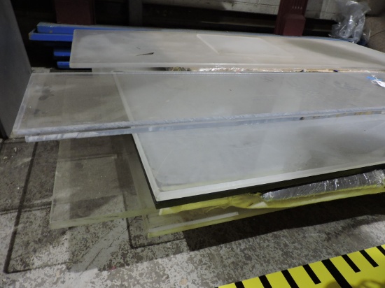 Lot of Plexi-Glass / Very Thick / Various Sizes & Types