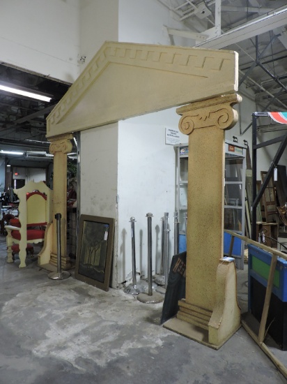 GREEK / ROMAN ARCHWAY FACADE / 3-Pieces / Comes Apart