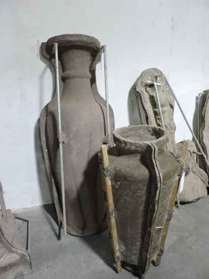 Theatrical Prop Molds - Pair of Vase Molds - See Photos