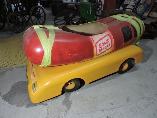 OSCAR MEYER WEINER MOBILE Themed - Child's Pedal Car