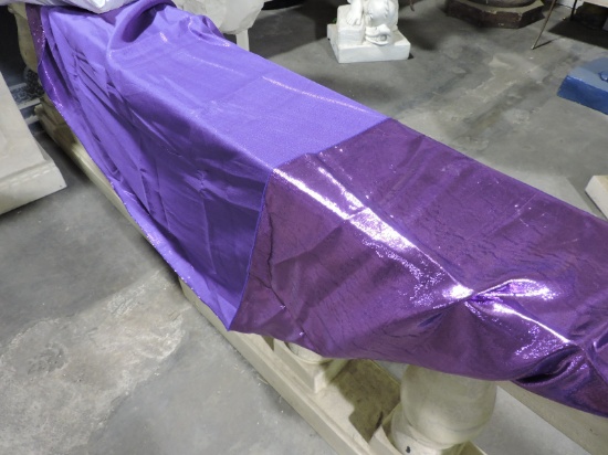 5 Large Bolts of Material - Light & Dark Purple / 2-Sided