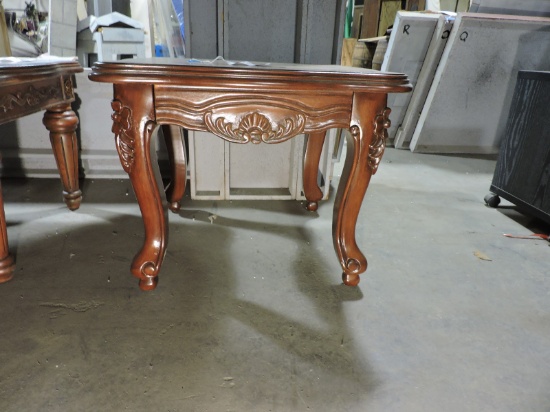 Wooden Side Table - Appears New