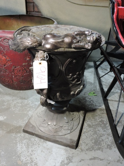 Heavy METAL PLANTER - Ornate - Needs Welding