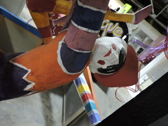 One Large CIRCUS CLOWN ACROBATS - Approx. 31" Tall