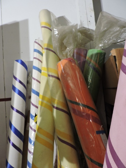 Lot of 9 GIANT CANDY STICKS / Some as Tall as 9 Feet Tall