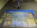 FRENCH CAF ' -- Backdrop - Approx. 21' Wide X 14' Tall
